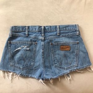 Wrangler jean shorts